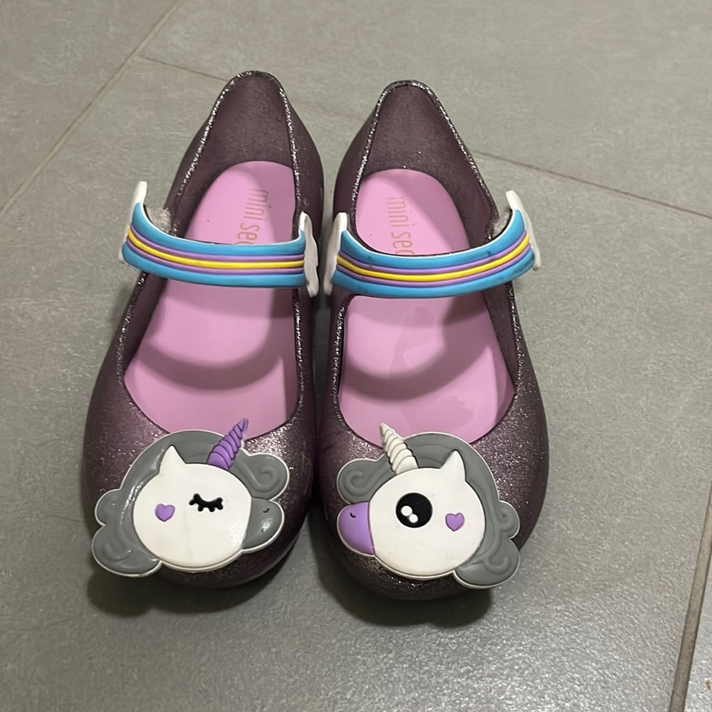 Mini Sed Unicorn Sparkle flats size 11